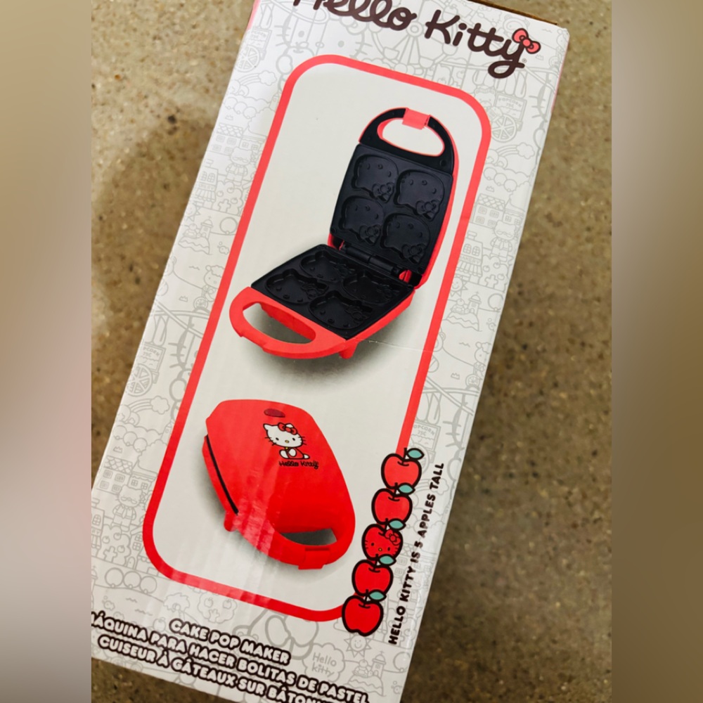 Sanrio Hello Kitty Red Sandwich Press